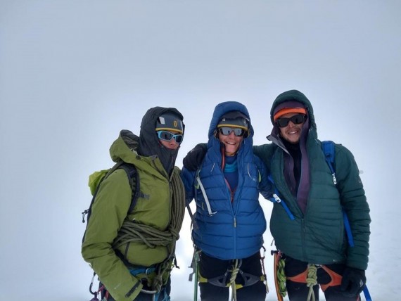 Selfie na vrhu Mont Blanca